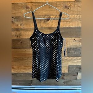 Polka Dot One Piece Swimsuit